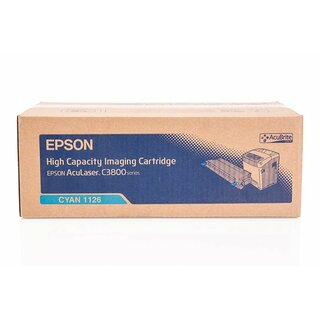 Original Epson C13S051126 / 1126 Toner Cyan