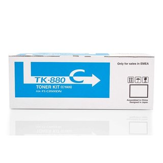 Original Kyocera 1T02KACNL0 / TK880C Toner  Cyan