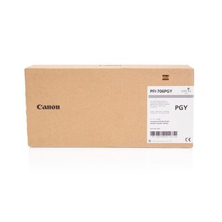 Original Canon 6691B001 / PFI-706PGY Tinte light Gray
