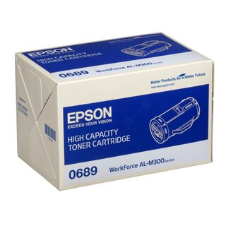 Original Epson C13S050689 / 0689 Toner Black