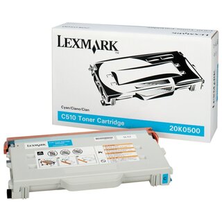 Original Lexmark 020K0500 Toner Cyan
