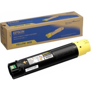 Original Epson C13S050656 / 0656 Toner Yellow