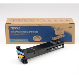 Original Epson C13S050492 Toner Cyan