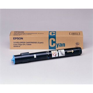 Original Epson C13S050018 Toner Cyan