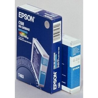 Original Epson C13T463011 / T463 Tinte Cyan