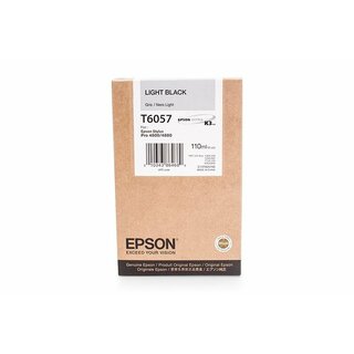 Original Epson C13T605700 / T6057 Tinte Black hell