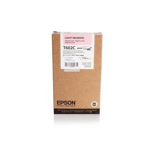 Original Epson C 13 T 602C00 / T602 Tinte Light Magenta