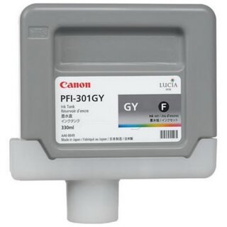 Original Canon 1495 B 001 / PFI-301 GY Tinte Gray