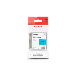 Original Canon 6625B001 / PFI-106PC Tinte light Cyan