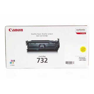 Original Canon 6260B002 / 732Y Toner Yellow