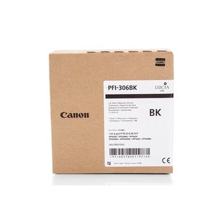 Original Canon 6657B001 / PFI-306BK Tinte Black