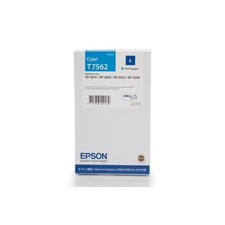 Original Epson C13T756240 / T7562 Tinte Cyan