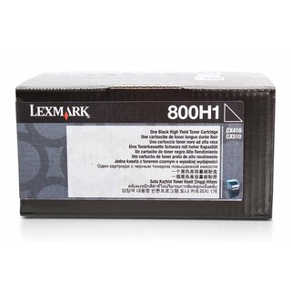 Original Lexmark 80C0H10 Toner Black