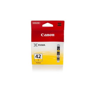 Original Canon 6387B001 / CLI-42Y Tinte Yellow