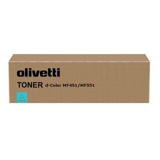 Original Olivetti B0821 Toner Cyan
