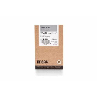 Original Epson C13T543700 / T5437 Tinte Light Black