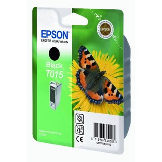 Original Epson C13T01540110 / T015 Tinte Black