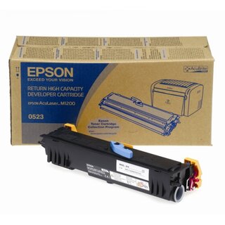 Original Epson C13S050523 Toner Black inkl. Entwickler