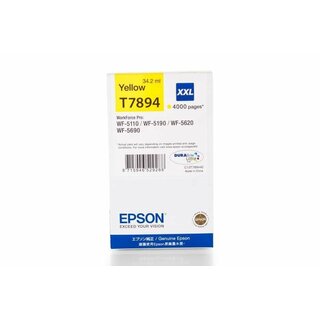 Original Epson C13T789440 / T7894 Tinte Yellow