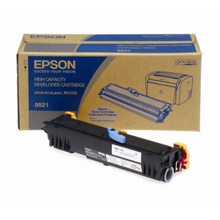 Original Epson C13S050521 / 0521 Toner Black