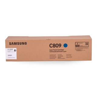 Original Samsung CLT-C809S/ELS / C809 Toner Cyan (HP SS567A)