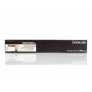 Original Lexmark X950X2MG Toner Magenta