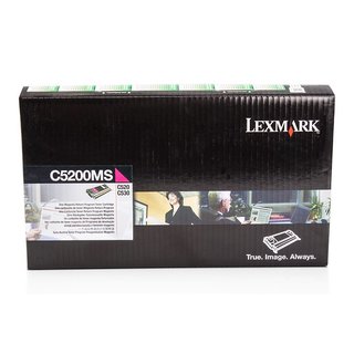 Original Lexmark 00C5200MS Toner Magenta