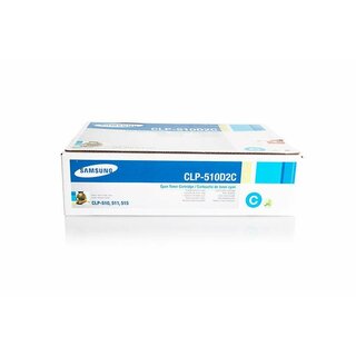 Original Samsung CLP-510D2C Toner Cyan