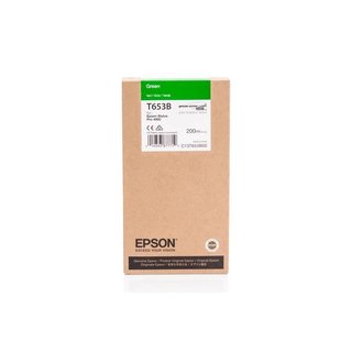 Original Epson C13T653B00 / T653B Tinte Green