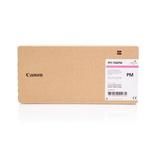 Original Canon 6686B001 / PFI-706PM Tinte light Magenta