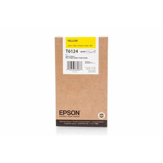 Original Epson C13T612400 / T6124 Tinte Yellow