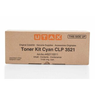 Original Utax 4452110011 Toner Cyan