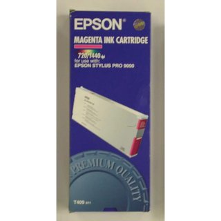Original Epson C 13 T 409011 / T409 Tinte Magenta