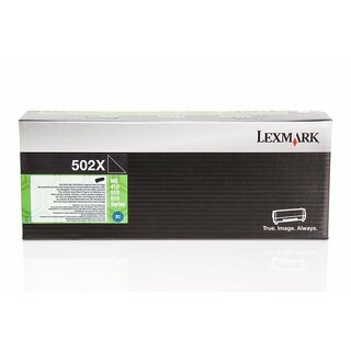 Original Lexmark 50F2X00 / 502X Toner Black