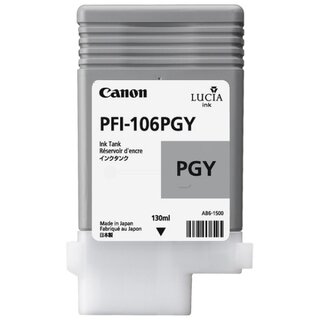 Original Canon 6631B001 / PFI-106PGY Tinte light Gray