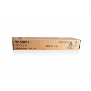 Original Toshiba 6AK00000251 / T-FC 75 EC / Toner Cyan