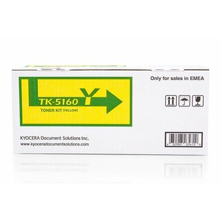 Original Kyocera TK5160Y Toner Yellow