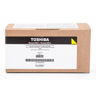 Original Toshiba 6B000000753 / T-305PY-R Toner Yellow