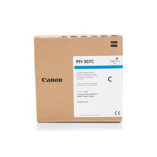Original Canon 9812B001 / PFI-307 C Tinte Cyan