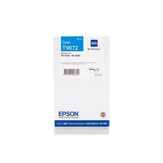 Original Epson C13T907240 / T9072 Tinte Cyan XL