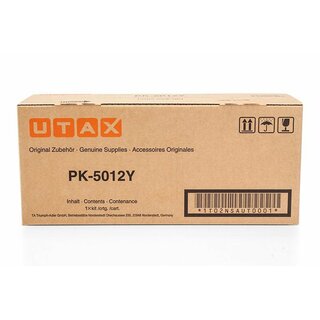 Original Utax 1T02NSAUT0 / PK-5012 Y Toner Yellow