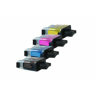 Alternativ zu Brother LC-900 Tinten Spar-Set (je 1 x BK,C,M,Y) 4 Stck