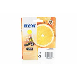 Original Epson C13T33644010 / 33 XL Tinte Yellow XL