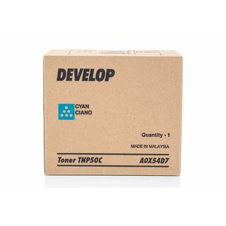 Original Develop A0X54D7 / TNP-50 C Toner Cyan