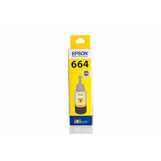 Original Epson C13T664440 / T6644 Nachfll-Tinte Yellow