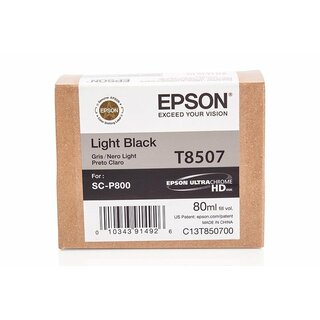 Original Epson C13T850700 Tinte Light Black