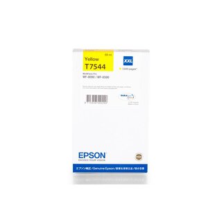 Original Epson C13T754440 / T7544 Tinte Yellow