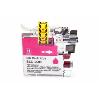 Alternativ zu Brother LC-121M Tinte Magenta XL