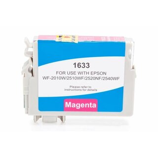 Alternativ zu Epson C13T16334010 / C13T16334012 / T1633 Tinte Magenta