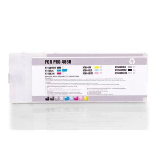 Alternativ zu Epson C 13 T 606200 / T6062 Tinte Cyan